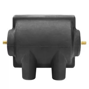 デュアルファイアツインパワー点火コイル ハーレーエレクトラグライド 1965-1978 ブラックに適合 Dual Fire Twin Power Ignition Coil Fit For Harley Electra Glide 1965-1978 Black