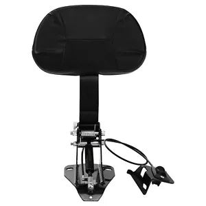 ドライバー ライダー バックレスト 取り付けキット付き ハーレー ストリート ロード グライド キング 09-23 に適合 Driver Rider Backrest W/Mounting Kit Fit For Harley Street Road Glide King 09-23