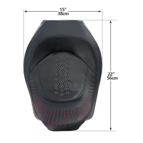 ドライバーライダー助手席ハーレーツーリングエレクトラグライド2009-2023 2019に適合 Driver Rider Passenger Seat Fit For Harley Touring Electra Glide 2009-2023 2019