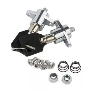 ハードサドルバッグロックキーセットハーレーツーリングエレクトラロードグライド14-18に適合 Hard Saddle Bag Locks Keys Set Fit For Harley Touring Electra Road Glide 14-18