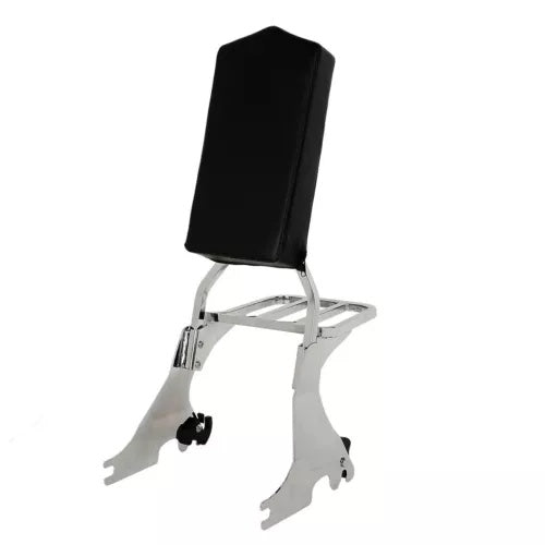 バックレストシーシーバー荷物ラックハーレースポーツスター 883 1200 2004-2022 に適合 Backrest Sissy Bar Luggage Rack Fit For Harley Sportster 883 1200 2004-2022