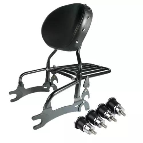 バックレスト シーシーバー ラックマウント スプール インディアン 2017-2022 チーフテン リミテッドに適合 Backrest Sissy Bar Rack Mount Spools Fit For Indian 2017-2022 Chieftain Limited