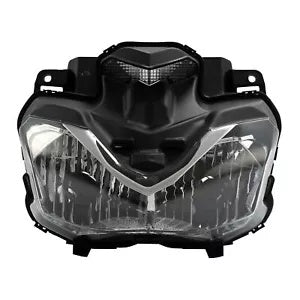 フロントヘッドライトランプアセンブリクリアレンカワサキ Z900 ZR900 ABS 17-19 18 Front Headlight Lamp Assembly Clear Len Fit For Kawasaki Z900 ZR900 ABS 17-19 18