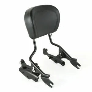 バックレスト シーシーバー 4 点ドッキングキット付き ハーレーツーリンググライド 2009-13 に適合 Backrest Sissy Bar With 4 Point Docking Kit Fit For Harley Touring Glide 2009-13