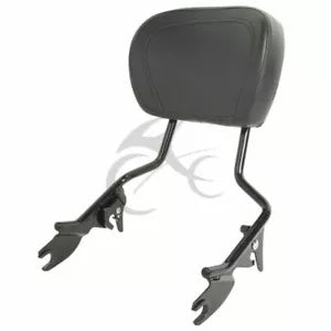 バックレスト シーシーバー 4 点ドッキングキット付き ハーレーツーリンググライド 2009-13 に適合 Backrest Sissy Bar With 4 Point Docking Kit Fit For Harley Touring Glide 2009-13