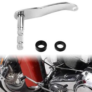 ギアシフターロッドレバーアームフィットハーレーヘリテージソフテイルクラシック 07-17 クローム Gear Shifter Rod Lever Arm Fit For Harley Heritage Softail Classic 07-17 Chrome