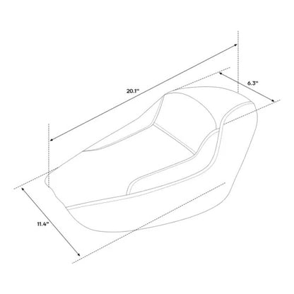 ドライバーライダーソロシートハーレースポーツスターXL883 1200カスタム48 72 10-23 22に適合 Driver Rider Solo Seat Fit For Harley Sportster XL883 1200 Custom 48 72 10-23 22