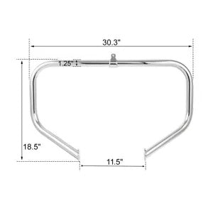 ハイウェイ エンジン ガード クラッシュ バー ハーレー ツーリング エレクトラ ロード グライド 09-23 に適合 Highway Engine Guard Crash Bar Fit For Harley Touring Electra Road Glide 09-23