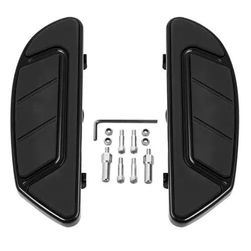 ドライバーフロアボードフットボードハーレーツーリング 86-23 FLD 12-16 ソフテイル 86-17 米国用 Driver Floorboard Footboard For Harley Touring 86-23 FLD 12-16 Softail 86-17 US