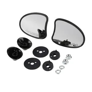 ハーレーツーリングウルトラリミテッドトライグライド14アップ用インナーフェアリングバックミラー Inner Fairing Rear-View Mirrors For Harley Touring Ultra Limited Tri Glide 14-Up