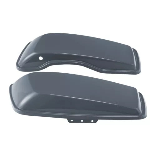 ハードサドルバッグの蓋はハーレー エレクトラ ストリート グライド 2014-2024 ガンシップ グレーに適合 Hard Saddlebag Lids Fit For Harley Electra Street Glide 2014-2024 Gunship Gray