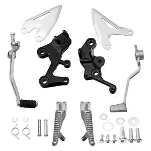 ドライバーフットレストペグブラケット Kawasaki Z400 2019-2023 Ninja 400 2018-2023 19 Driver FootRest Pegs Bracket For Kawasaki Z400 2019-2023 Ninja 400 2018-2023 19