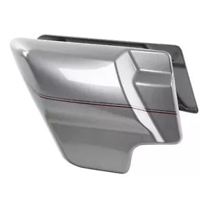 バッテリーサイドカバーパネル ハーレー 2016 ロードキング クラシック ビレットシルバーに適合 Battery Side Cover Panel Fit For Harley 2016 Road King Classic Billet Silver