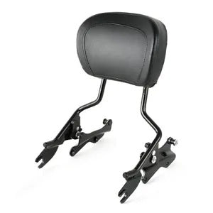 バックレスト シシーバー 4 点ドッキングキット付き ハーレー ロード グライド キング 2014-2023 22用 Backrest Sissybar W/4 Point Docking Kit For Harley Road Glide King 2014-2023 22