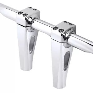 4インチ ハンドルバー ライザー ハーレー カワサキ 1インチ バー ホンダ スズキ クロームに適合 4" Handlebar Riser Fit For Harley Kawasaki 1'' Bar Honda Suzuki Chrome