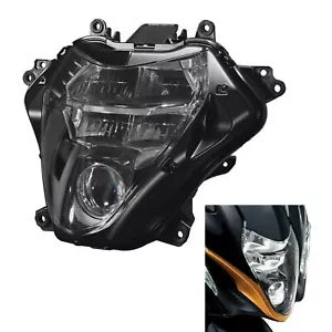 フロントヘッドライトヘッドランプクリアレンズスズキ隼 GSX1300R 2022-Up 23用 Front Headlight Head Lamp Clear Lens Fit For SUZUKI HAYABUSA GSX1300R 2022-Up 23