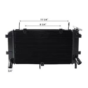 黒ラジエーター冷却クーラースズキ GSXS750 GSXS750Z 2018-2022 19 20 21 Black Radiator Cooling Cooler Fit For SUZUKI GSXS750 GSXS750Z 2018-2022 19 20 21