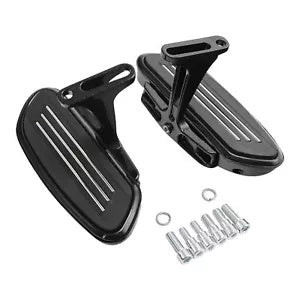 Pegstreamliner 乗客フットボード床板ブラケット ハーレーツーリング 1993-23 Pegstreamliner Passenger Footboard Floorboard Bracket For Harley Touring 1993-23