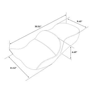 ハーレー ツーリング エレクトラ ストリート グライド キング 09-23 用運転席/助手席 Driver Rider & Passenger Seat For Harley Touring Electra Street Glide King 09-23