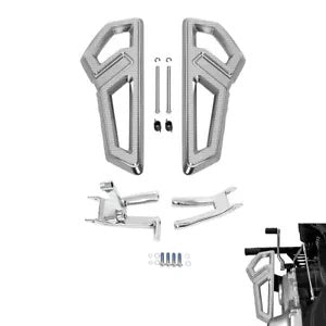 ドライバーフットボードフロアボードマウントブラケットハーレーデラックスFLDE 2018-2020に適合 Driver Footboard Floorboard Mount Bracket Fit For Harley Deluxe FLDE 2018-2020