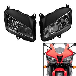 フロントヘッドライトアセンブリホンダ CBR600RR CBR-600RR 2007-2012 2011 2008 09 に適合 Front Headlight Assembly Fit For Honda CBR600RR CBR-600RR 2007-2012 2011 2008 09