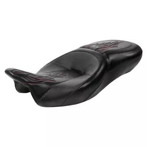 ドライバー ライダー パッセンジャー ピリオンシート ハーレー ツーリング ストリート グライド 2009-24 に適合 Driver Rider Passenger Pillion Seat Fit For Harley Touring Street Glide 2009-24