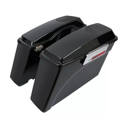 ハードサドルバッグ 5x7インチ スピーカー蓋 & ブラケット ハーレー ヘリテージ ソフテイル 84-17 16用 Hard Saddlebag 5x7" Speaker Lids & Brackets For Harley Heritage Softail 84-17 16