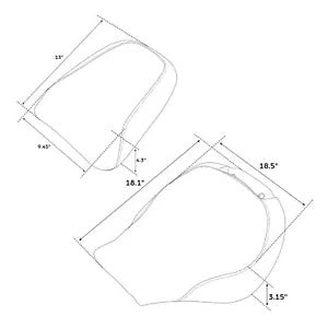 運転席助手席ハーレーファットボーイ FLFB 114 FLFBS 2018-2023 2019 2021 に適合 Driver Passenger Seat Fit For Harley Fat Boy FLFB 114 FLFBS 2018-2023 2019 2021