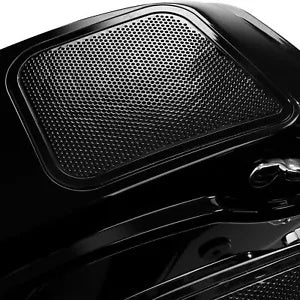 ハードサドルバッグ 5X7" スピーカー蓋 ハーレーツーリングエレクトラグライド 14-24 23 ブラック用 Hard Saddlebags 5X7"Speaker Lids For Harley Touring Electra Glide 14-24 23 Black