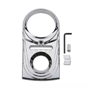 ABS ダッシュパネルインサートカバーハーレーダイナソフテイルヘリテージデラックスクロームに適合 ABS Dash Panel Insert Cover Fit For Harley Dyna Softail Heritage Deluxe Chrome