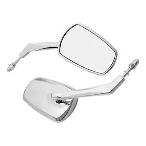 バックミラー ハーレーダビッドソン ツーリング ロードキング グライド ソフテイル クロームに適合 Rear View Mirrors Fit For Harley Davidson Touring Road King Glide Softail Chrome