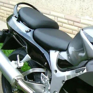 ドライバー ライダー 助手席シートクッション スズキ ハヤブサ GSX1300R 99-07 ブラックに適合 Driver Rider Passenger Seat Cushion Fit For Suzuki Hayabusa GSX1300R 99-07 Black