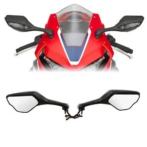 バックミラー LED ターンシグナルホンダ CBR1000RR 2017-2019 に適合 Rear View Mirrors LED Turn Signals Fit For Honda CBR1000RR 2017-2019