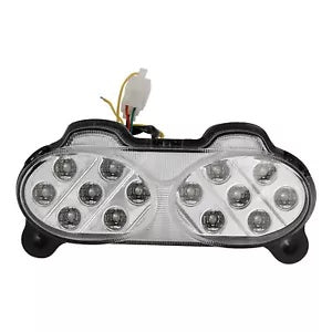 統合 LED クリアテールライトターンシグナル KAWASAKI ZZR600 2005-2007 に適合 Integrated LED Clear Tail light Turn Signals Fit For KAWASAKI ZZR600 2005-2007