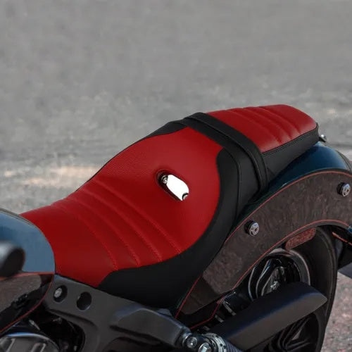 黒赤ツーアップ運転席助手席フィットインディアンスカウトシックスティ ABS 2019-2020 Black Red Two Up Driver Passenger Seat Fit For Indian Scout Sixty ABS 2019-2020