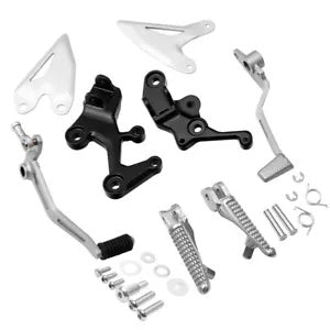 ドライバーフットペグペグブラケット Kawasaki Ninja 400 2018-2023 Z400 2019-2023に適合 Driver Footpegs Pegs Bracket Fit For Kawasaki Ninja 400 2018-2023 Z400 2019-2023