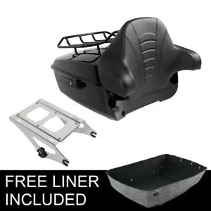 キングパック トランクマウントラック ハーレーツアーパック CVO ストリートロードグライド 2014-24 に適合 King Pack Trunk Mount Rack Fit For Harley Tour Pak CVO Street Road Glide 2014-24