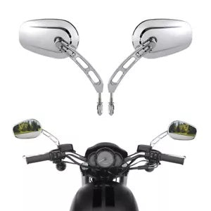 バックミラーハーレーツーリングストリートグライドソフテイルスリムスポーツスターダイナに適合 Rearview Mirrors Fit For Harley Touring Street Glide Softail Slim Sportster Dyna