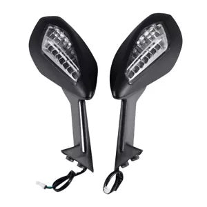 バックミラー ウインカー付き ドゥカティ 959 S パニガーレ 1299 SR 15-2020 に適合 Rear-View Mirrors W/ Turn Signals Fit For Ducati 959 S Panigale 1299 S R 15-2020