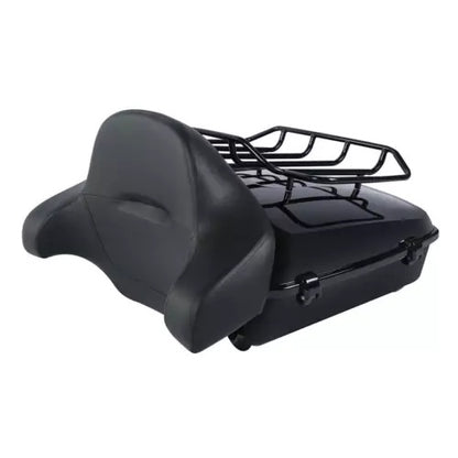 チョップドパック トランク バックレスト マウント ラック ハーレー ツアーパック ロード グライド 14-24 に適合 Chopped Pack Trunk Backrest Mount Rack Fits For Harley Tour-Pak Road Glide 14-24