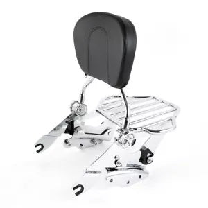 バックレスト シーシーバー ラック ドッキング ハードウェア キット ハーレー ロード グライド 2009-2013 に適合 Backrest Sissy Bar Rack Docking Hardware Kit Fit For Harley Road Glide 2009-2013