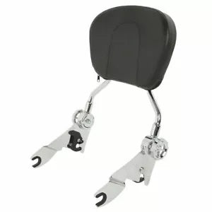 バックレスト シーシーバー ラック ドッキング ハードウェア キット ハーレー ロード グライド 2009-2013 に適合 Backrest Sissy Bar Rack Docking Hardware Kit Fit For Harley Road Glide 2009-2013