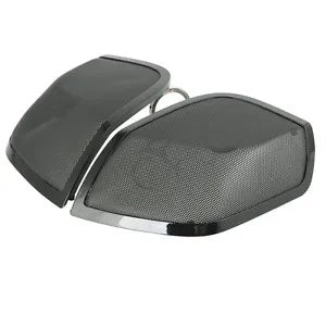 5インチ x 7インチ サドルバッグ蓋スピーカーグリル ハーレーツーリングロードキンググライド 14-24用 5"x7" Saddlebag Lid Speaker Grills Fit For Harley Touring Road King Glide 14-24