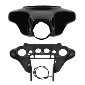 バットウィングインナー/アウターフェアリング/スモークフロントガラスフロントガラスハーレーツーリング 96-13 Batwing Inner/Outer Fairing/Smoke Windscreen Windshield For Harley Touring 96-13