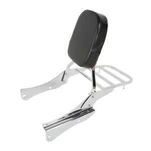 バックレスト シーシーバー 荷物ラック ホンダ シャドウ スピリット VT750DC 01-03 05-07 に適合 Backrest Sissy Bar Luggage Rack Fit For Honda Shadow Spirit VT750DC 01-03 05-07