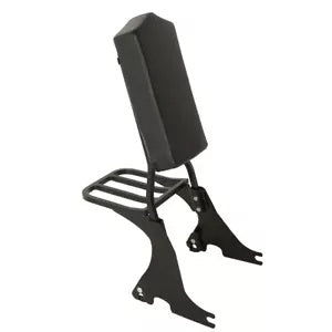 トールシーシーバーバックレスト荷物ラックはハーレースポーツスターXL 883 1200 04-22に適合します。 Tall Sissy Bar Backrest Luggage Rack Fits For Harley Sportster XL 883 1200 04-22