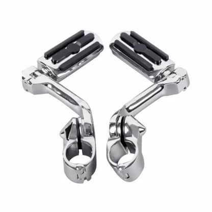 口ひげエンジンガードハイウェイバーフットペグペグハーレーソフテイル 2000-2017 に適合 Mustache Engine Guard Highway Bar Footpegs Pegs Fit For Harley Softail 2000-2017