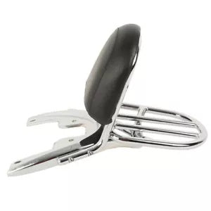 バックレスト シーシーバー 荷物ラック ベースプレート ハーレー V-ROD 2002-2006 クロームに適合 Backrest Sissy Bar Luggage Rack Baseplate Fit For Harley V-ROD 2002-2006 Chrome