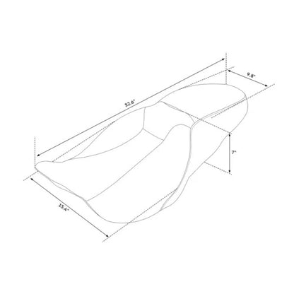 ライダー&助手席ハーレーツーリングストリートグライドロードキング2009-2023に適合 Rider & Passenger Seat Fit For Harley Touring Street Glide Road King 2009-2023