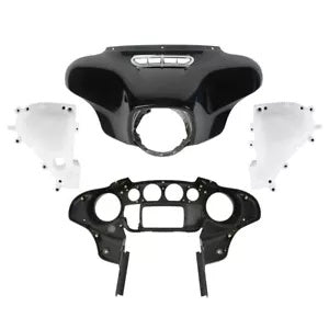 バットウィングインナーアウターフェアリングスピーカーカバーハーレーエレクトラグライド 2014-2024 に適合 Batwing Inner Outer Fairing Speaker Cover Fit For Harley Electra Glide 2014-2024